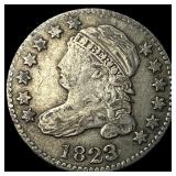 1823 Capped Bust Dime LIGHTLY CIRCULATED