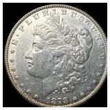 1878 Silver Morgan Dollar CLOSELY UNCIRCULATED