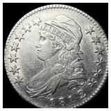 1812 Capped Bust Half Dollar CHOICE AU