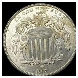 1867 Shield Nickel UNCIRCULATED