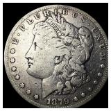 1879-S Silver Morgan Dollar NEARLY UNCIRCULATED