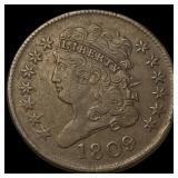 1809 Classic Head Half Cent NEARLY UNCIRCULATED