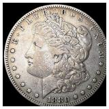 1880-O Silver Morgan Dollar ABOUT UNCIRCULATED