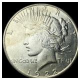 1922-S Silver Peace Dollar UNCIRCULATED