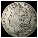1883-CC Silver Morgan Dollar NEARLY UNCIRCULATED