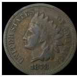1878 Indian Head Cent LIGHTLY CIRCULATED
