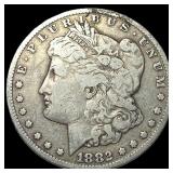 1882-CC Silver Morgan Dollar NEARLY UNCIRCULATED