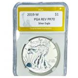 2019-W Silver Eagle PGA REV PR70