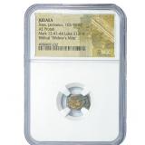 Judaea Alex Jannaeus 103-76 BC Bronze Prutah NGC