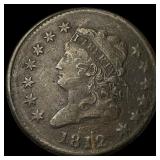 1812 Classic Head Large Cent HIGH GRADE