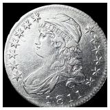 1811 Silver Capped Bust Half Dollar CLOSELY  UNCI