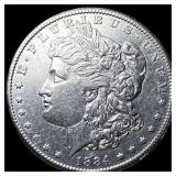 1884-CC Silver Morgan Dollar CHOICE AU
