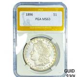 1896 Morgan Silver Dollar PGA MS63
