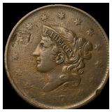 1847 Braided Hair Large Cent HIGH GRADE