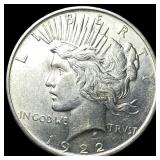 1922 Silver Peace Dollar UNCIRCULATED
