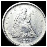 1875-S Silver Twenty Cents CLOSELY UNCIRCULATED