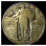1927-S Silver Standing Liberty Quarter NICELY  CI