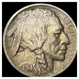 1914-S Buffalo Nickel CLOSELY UNCIRCULATED
