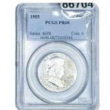 1955 Franklin Half Dollar PCGS PR68