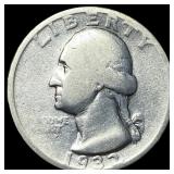 1932-D Washington Quarter LIGHTLY CIRCULATED