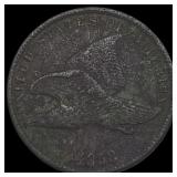 1858 Copper-Nickel Flying Eagle Cent HIGH  GRADE