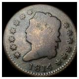 1814 Classic Head Large Cent NICELY CIRCULATED