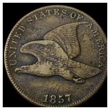 1857 Flying Eagle Cent LIGHTLY CIRCULATED