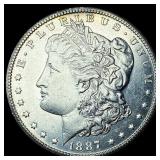 1887-S Silver Morgan Dollar UNCIRCULATED