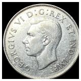 1947 Canada Silver 50 Cents UNCIRCULATED