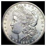1887-S Silver Morgan Dollar UNCIRCULATED