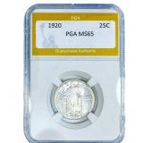 1920 Standing Liberty Quarter PGA MS65