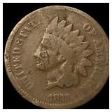 1873 Indian Head Cent NICELY CIRCULATED
