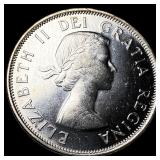 1953 Canada Silver 50 Cents GEM BU