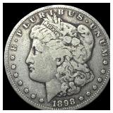 1898-S Morgan Silver Dollar ABOUT UNCIRCULATED