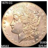 1879-CC Morgan Silver Dollar CHOICE BU