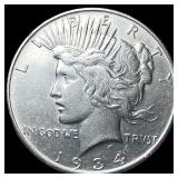 1934 Peace Silver Dollar CLOSELY UNCIRCULATED