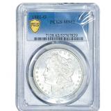 1881-O Morgan Silver Dollar PCGS MS62