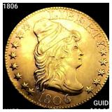 1806 $5 Gold Half Eagle CHOICE AU