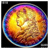 1818 Capped Bust Half Dollar UNCIRCULATED