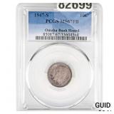 1947-S Roosevelt Dime PCGS MS67 FB Omaha Bank