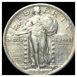 1919-S Silver Standing Liberty Quarter CHOICE AU