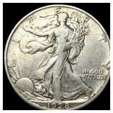 1928-S Silver Walking Liberty Half Dollar CLOSELY