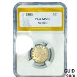 1883 Liberty Victory Nickel PGA MS65 No Cents