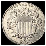 1883 Liberty Head Nickel (No Cents) CLOSELY UNCIRC