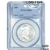 1955 Franklin Half Dollar PCGS PR68