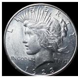 1923-S Peace Silver Dollar CHOICE BU