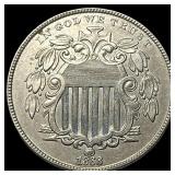 1868 Shield Nickel UNCIRCULATED