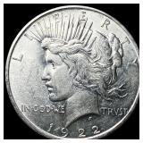 1922 Silver Peace Dollar UNCIRCULATED