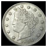 1894 Liberty Head Nickel CHOICE AU