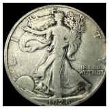 1928-S Silver Walking Liberty Half Dollar LIGHTLY